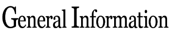 General Information