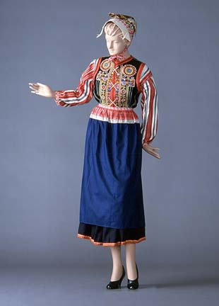 Costume folklorique hollandais