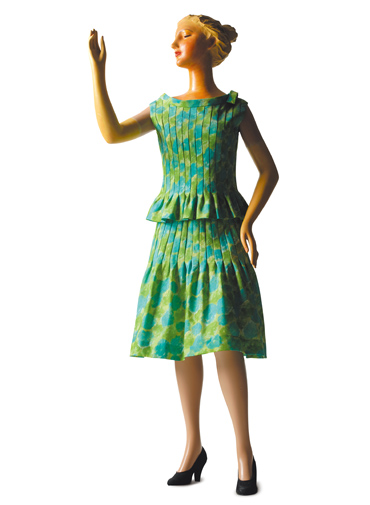 1962杉野芳子ツーピースドレス